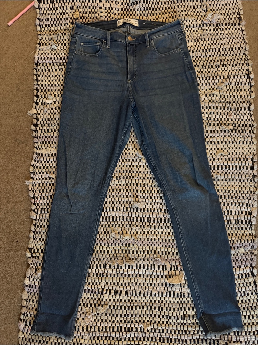 Hollister Curvy High Rise Super Stretch Jean Leggings-Regular